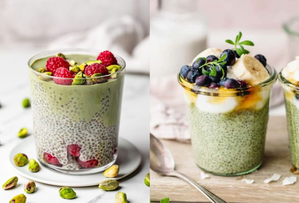 matcha chia puding ljepota i zdravlje