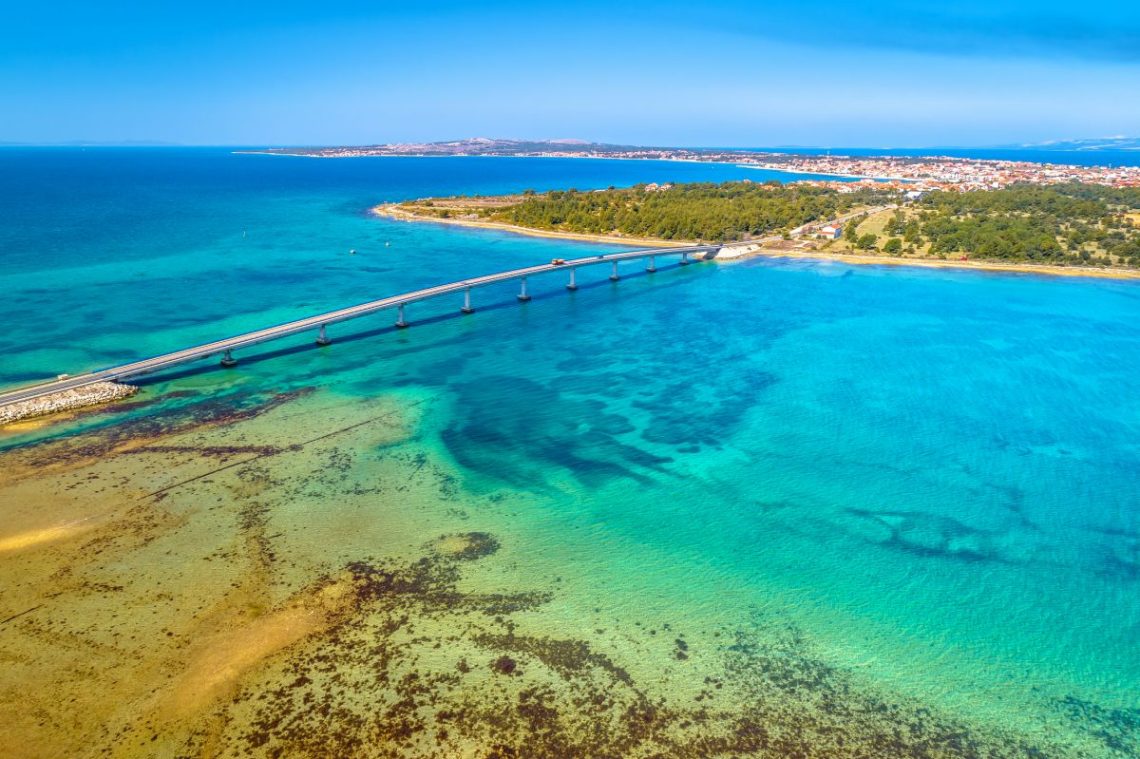 otok vir plaže