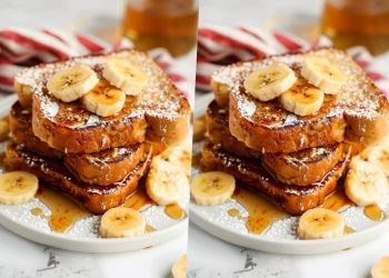 veganski francuski tost recept s bananom doručak ljepota i zdravlje334