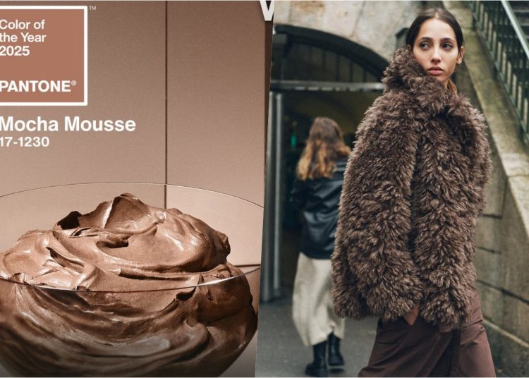 Pantone boja godine mocha mousse