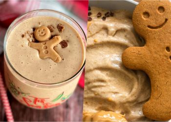 gingerbread smoothie proteinski smoothie ljepota i zdravlje